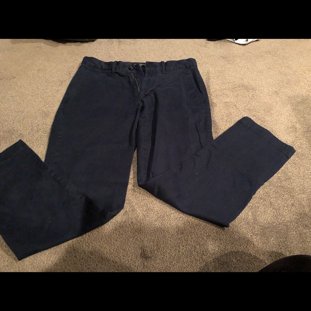 Men’s navy chinos